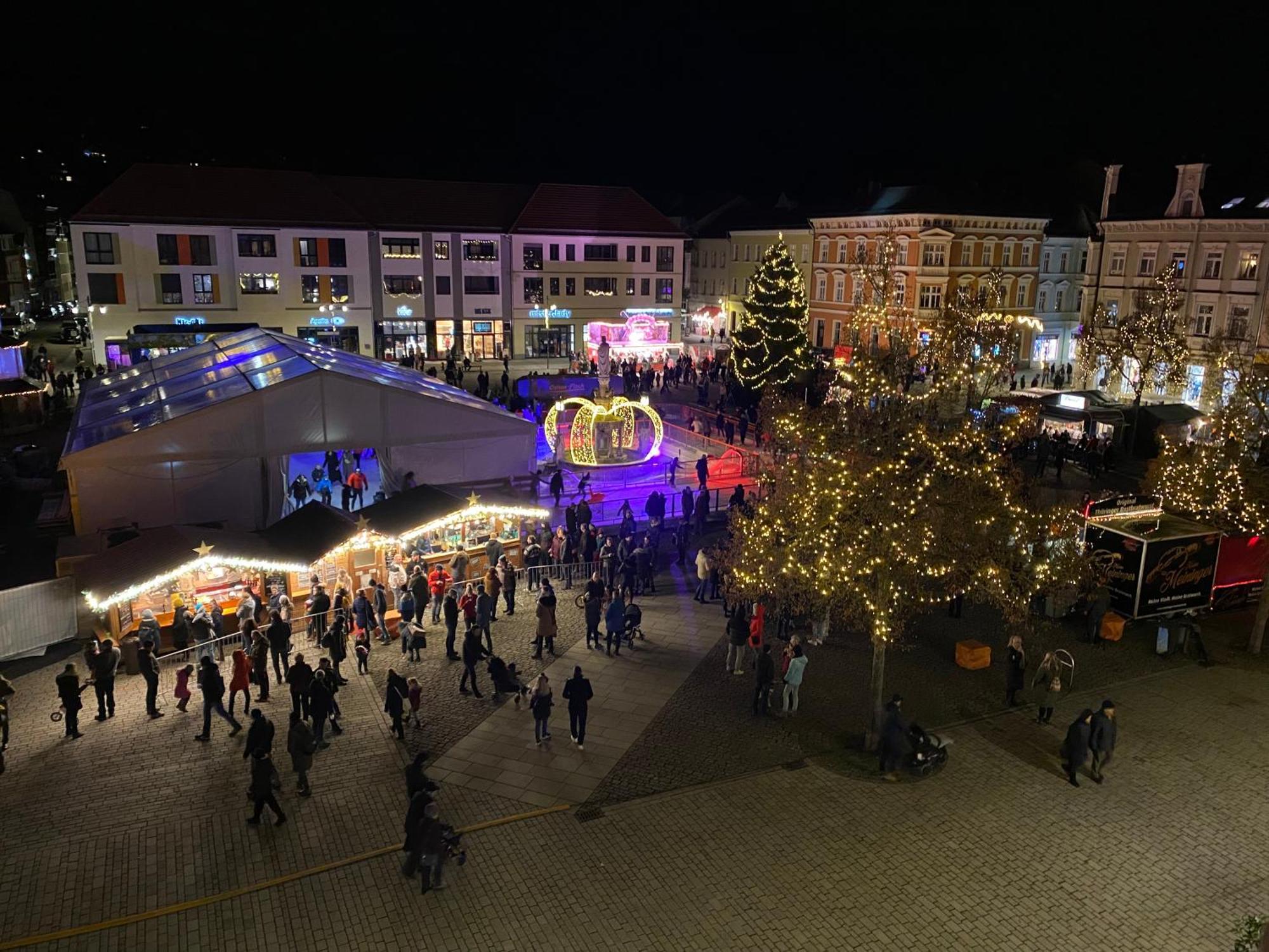 Apartment Altstadt-Panorama Meiningen Buitenkant foto